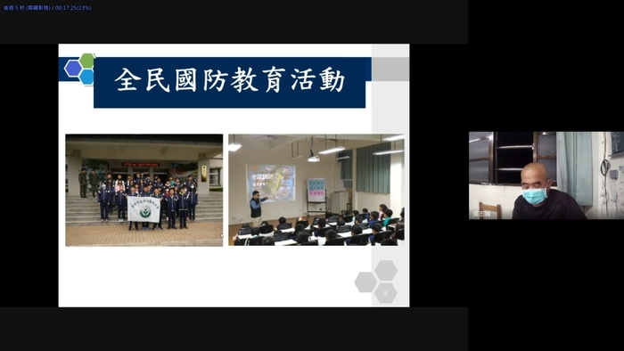 學務處楊主任宣導本校學務處事務